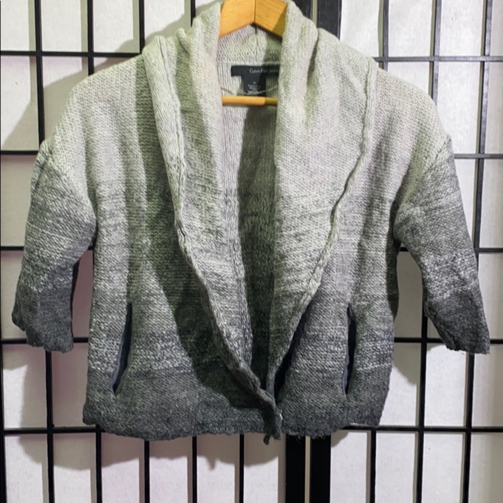 Calvin Klein High Collar Wool Blend sweater Size M